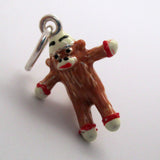 Sock Monkey Charm