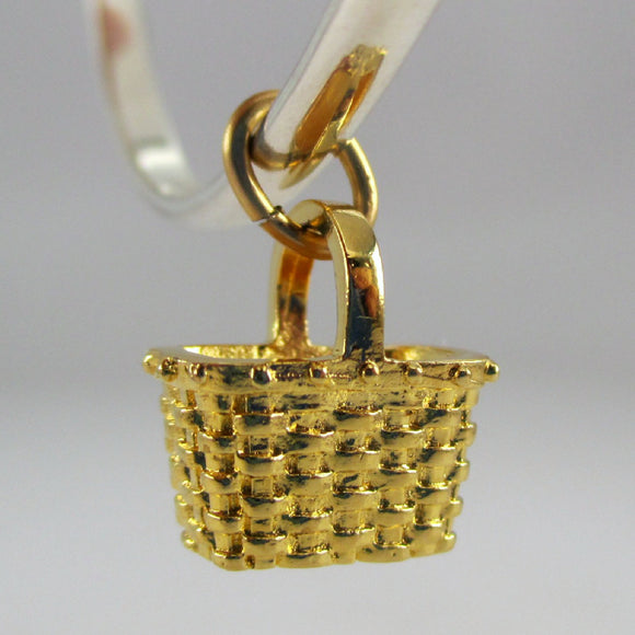 Mini Holiday Basket Charm