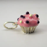 Pink Cupcake Charm