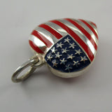 Americana Heart Pendant