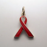 AIDS Awareness Ribbon Charm