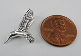 Sterling Silver Hummingbird Charm for Bracelet Bird Lover Gift Vintage New
