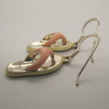 Flip Flop Earrings - Pink