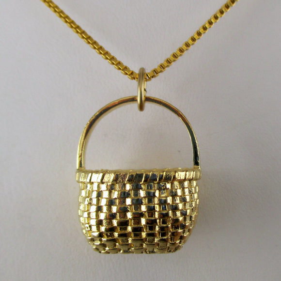 Vegetable Basket Pendant