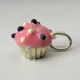 Pink Cupcake Charm