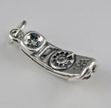 Sterling Silver Rotary Telephone Charm