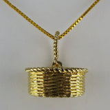 Miss Judi's Flower Basket Pendant