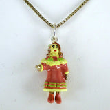 Victorian Girl Pendant