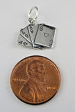 Sterling Silver Playing Cards Charm by Shube's