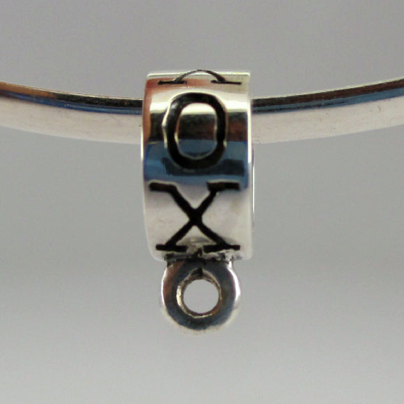 XOXO Charm Hanger Bead