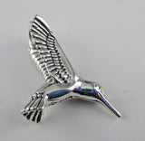 Sterling Silver Hummingbird Charm for Bracelet Bird Lover Gift Vintage New