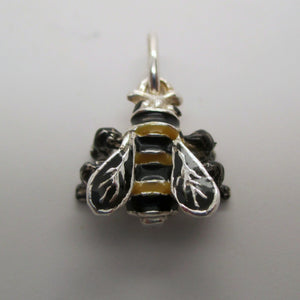 Bee Charm - Enamel