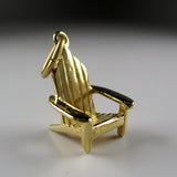 Adirondack Chair Charm - Gold Vermeil
