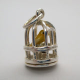 Canary Cage Charm