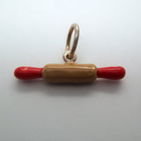 Rolling Pin Charm - Enamel