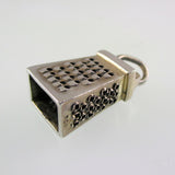 Sterling Silver Grater Pendant by Brown County Silver