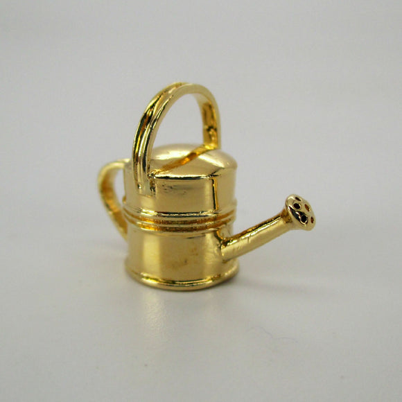 Vermeil Banded Watering Can Charm