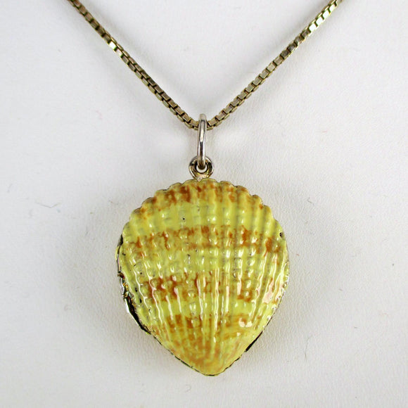 Shell Locket Pendant