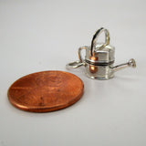 Silver Banded Watering Can Charm