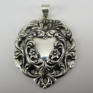 Lacy Heart Pendant