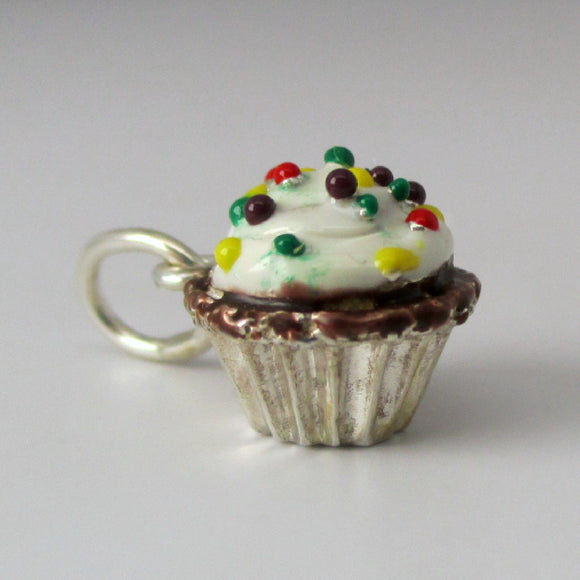 Chocolate Cupcake Charm