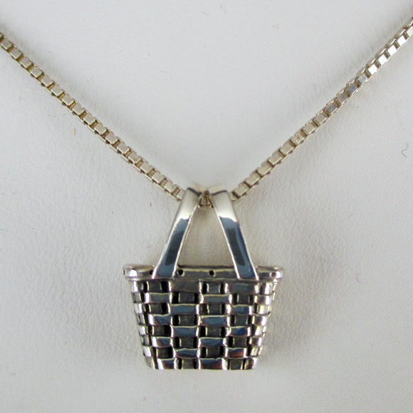 Nantucket Basket Pendant