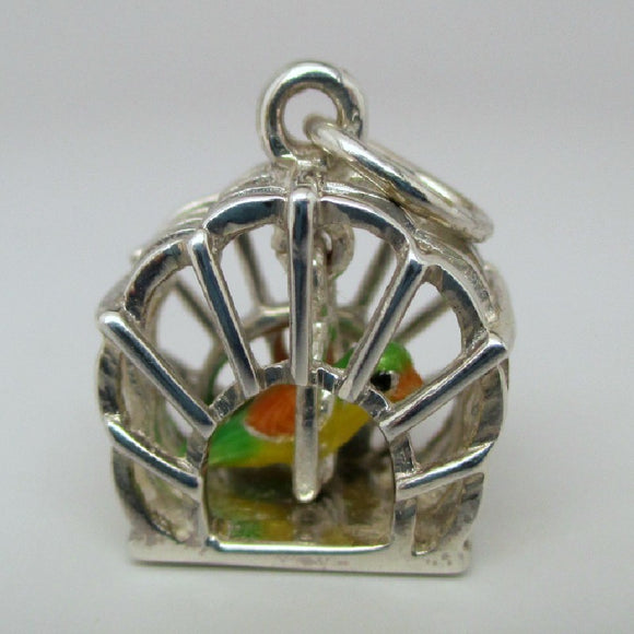 Parrot Cage Charm